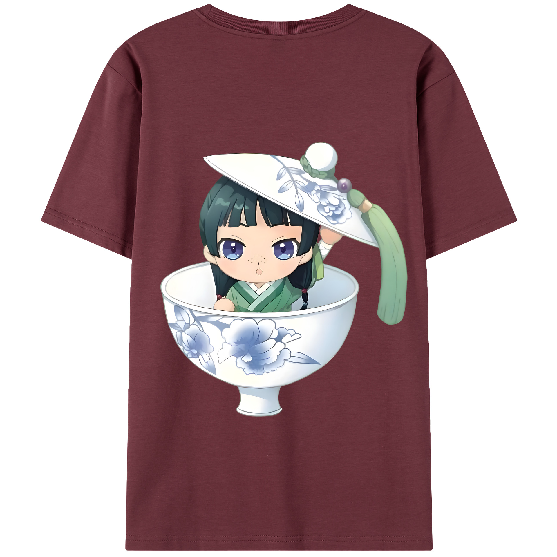（画像用） 薬屋のひとりごと The Apothecary Diaries 綿100％半袖Tシャツ（背面プリント）